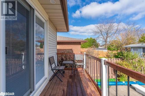 View of balcony - 47 Westfield Drive, St. Catharines, ON - Outdoor With Balcony With Exterior