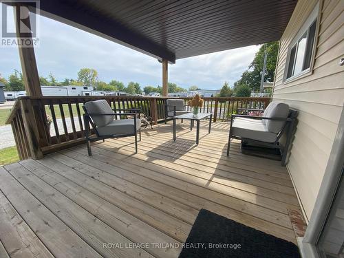 2 - 9951 Northville Crescent, Lambton Shores, ON - Outdoor With Deck Patio Veranda With Exterior