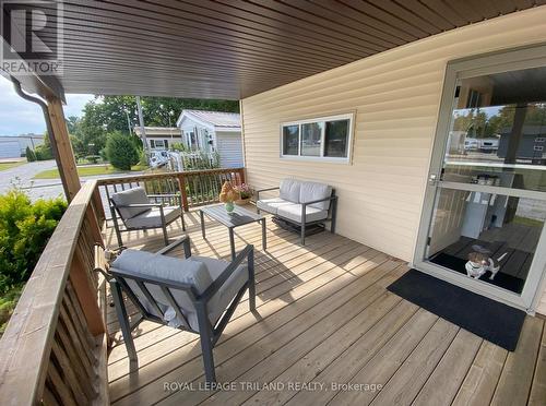 2 - 9951 Northville Crescent, Lambton Shores, ON - Outdoor With Deck Patio Veranda With Exterior