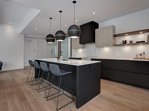 Cuisine - 1504 Ch. De L'Armoise, Piedmont, QC - Indoor Photo Showing Kitchen With Upgraded Kitchen