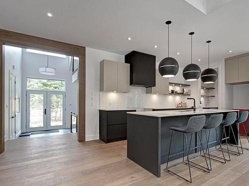 Cuisine - 1504 Ch. De L'Armoise, Piedmont, QC - Indoor Photo Showing Kitchen With Upgraded Kitchen