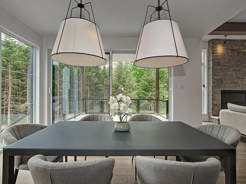 Dining room - 1504 Ch. De L'Armoise, Piedmont, QC - Indoor Photo Showing Dining Room