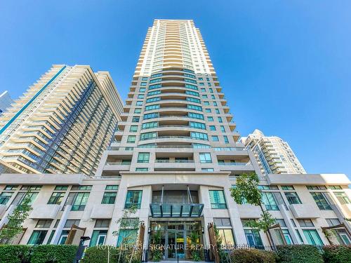 2510-18 Spring Garden Ave, Toronto, ON - Outdoor With Balcony With Facade