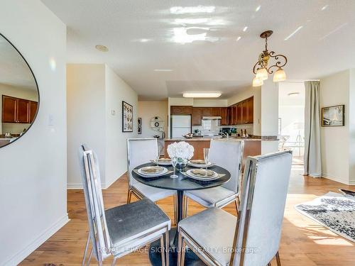 2510-18 Spring Garden Ave, Toronto, ON - Indoor Photo Showing Dining Room