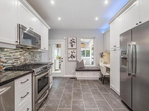 76 Wiley Ave, Toronto, ON - Indoor Photo Showing Kitchen With Stainless Steel Kitchen With Upgraded Kitchen