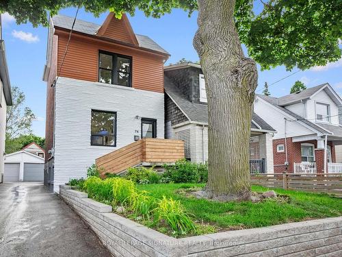 76 Wiley Ave, Toronto, ON - Outdoor With Deck Patio Veranda