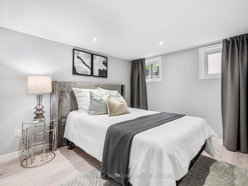 76 Wiley Ave, Toronto, ON - Indoor Photo Showing Bedroom