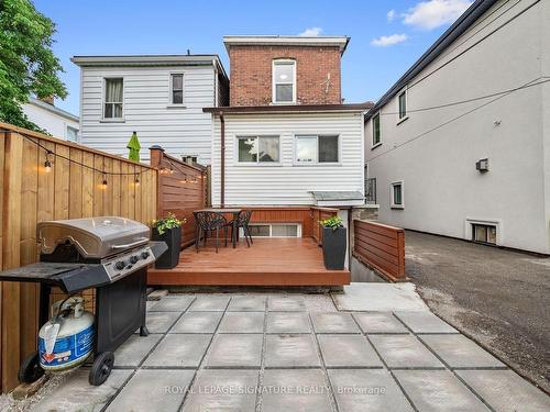 76 Wiley Ave, Toronto, ON - Outdoor With Deck Patio Veranda With Exterior