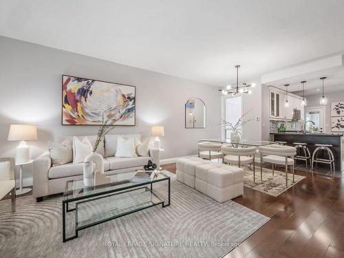 76 Wiley Ave, Toronto, ON - Indoor Photo Showing Living Room