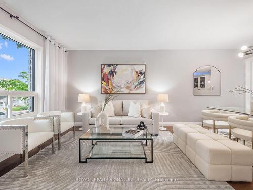 76 Wiley Ave, Toronto, ON - Indoor Photo Showing Living Room