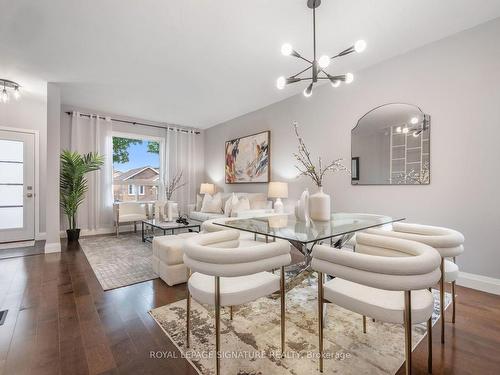 76 Wiley Ave, Toronto, ON - Indoor Photo Showing Dining Room