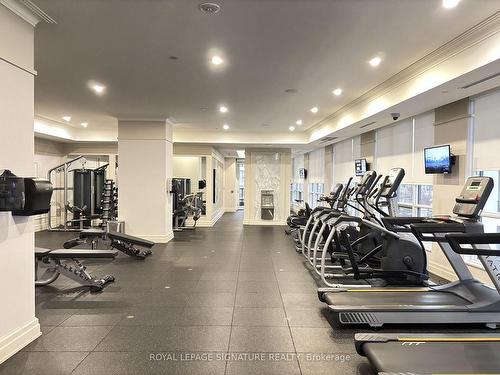 2202-36 Elm Dr, Mississauga, ON - Indoor Photo Showing Gym Room