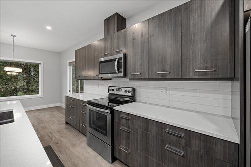 3737 Inverness Road, West Kelowna, BC - Indoor Photo Showing Kitchen With Stainless Steel Kitchen With Upgraded Kitchen