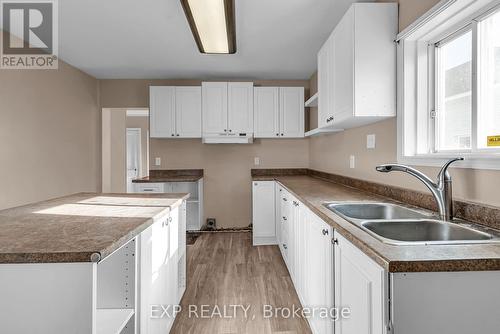 32-34 Gloucester Street N, Cornwall, ON - Indoor Photo Showing Kitchen With Double Sink