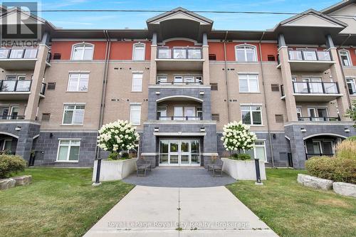 408 - 106 Bard Boulevard, Guelph (Pine Ridge), ON - Outdoor With Balcony With Facade