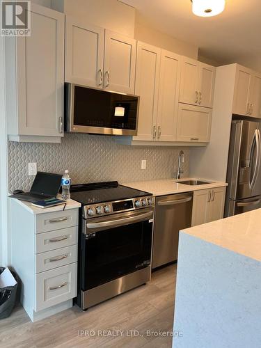 111 - 480 Gordon Krantz Avenue, Milton, ON - Indoor Photo Showing Kitchen With Stainless Steel Kitchen