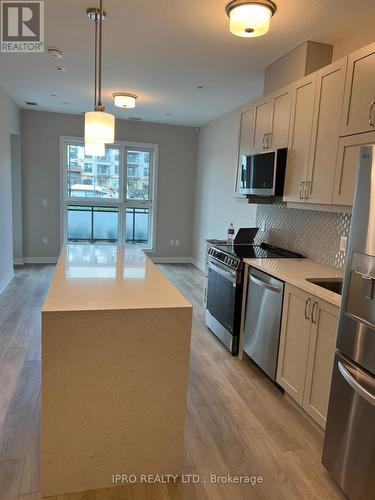 111 - 480 Gordon Krantz Avenue, Milton, ON - Indoor Photo Showing Kitchen With Stainless Steel Kitchen