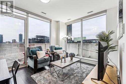 1201 - 60 Tannery Road, Toronto, ON - Indoor Photo Showing Living Room