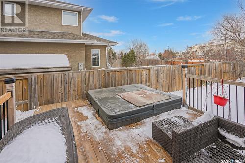 110 Maguire Court, Saskatoon, SK - Outdoor With Deck Patio Veranda With Exterior