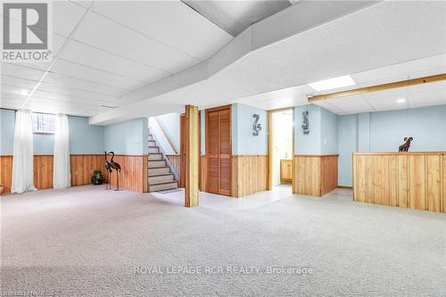 641 21St Avenue A, Hanover, ON - Indoor Photo Showing Basement