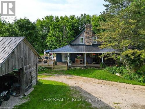 156639 Concession 7A, Chatsworth, ON - Outdoor With Deck Patio Veranda