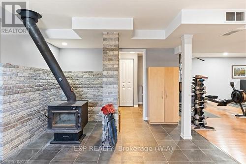 397 Purple Valley Road, South Bruce Peninsula, ON - Indoor Photo Showing Gym Room