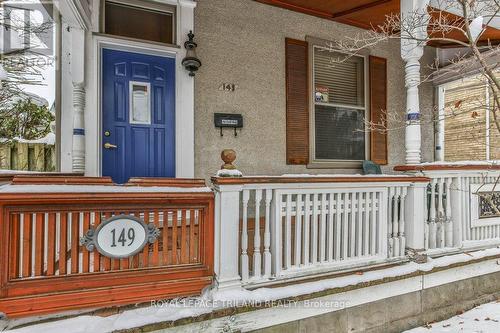 149 John Street, London, ON - Outdoor With Deck Patio Veranda