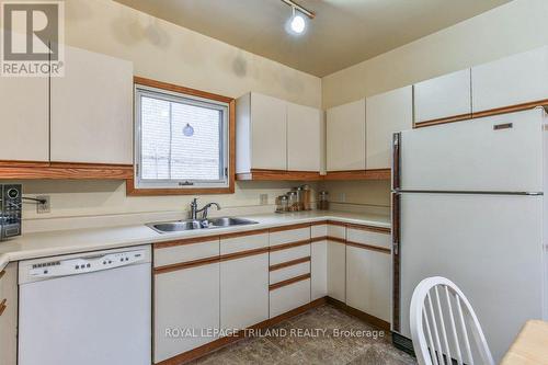 149 John Street, London, ON - Indoor Photo Showing Kitchen With Double Sink