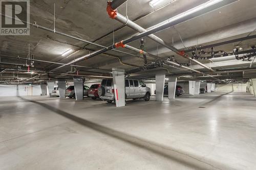 Secure, underground parking available with strata allocation - 920 Saskatoon Road Unit# 119, Kelowna, BC - Indoor Photo Showing Garage