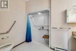 Wheelchair accessible bathroom layout - 