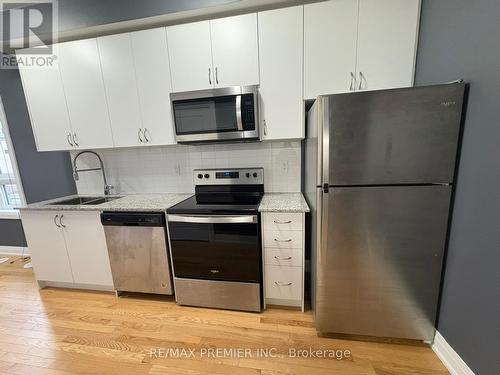 55 - 719 Lawrence Avenue, Toronto, ON - Indoor Photo Showing Kitchen With Stainless Steel Kitchen