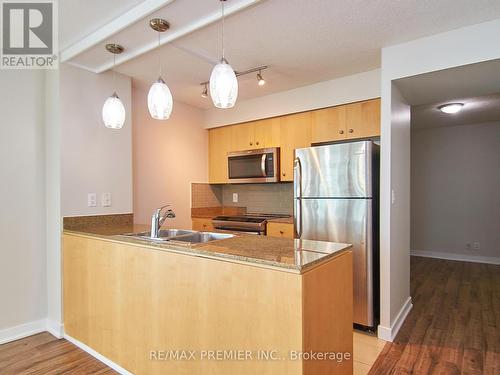 3110 - 397 Front St W, Toronto, ON - Indoor Photo Showing Kitchen With Double Sink