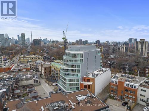 403 - 346 Davenport Road E, Toronto, ON - Outdoor With Balcony With View