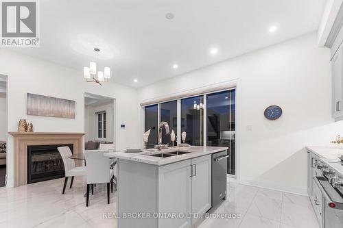 17 Brant Drive, Vaughan, ON - Indoor Photo Showing Kitchen With Double Sink