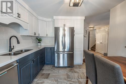 211 Nathan Crescent, Barrie, ON - Indoor Photo Showing Kitchen With Stainless Steel Kitchen With Double Sink