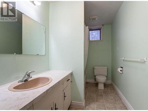 lower level bathroom - 1557 Nichol Road, Revelstoke, BC - Indoor Photo Showing Bathroom