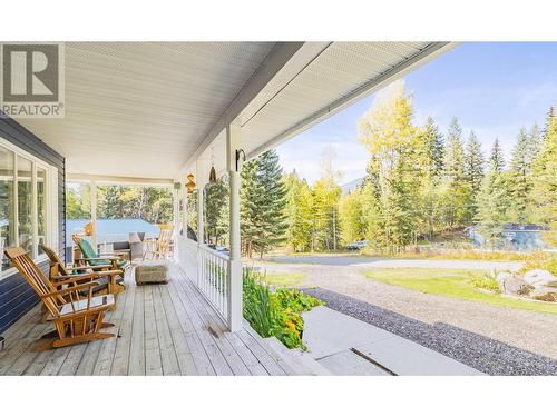 4315 Rainbow Drive, Canim Lake, BC - Outdoor With Deck Patio Veranda With Exterior