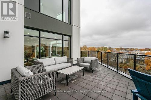 608 - 71 Wyndham Street S, Guelph, ON - Outdoor With Balcony With Exterior