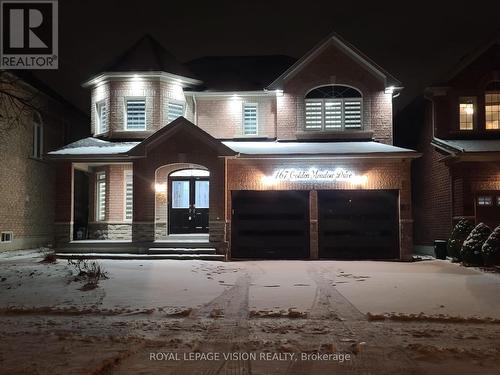 167 Golden Meadow Drive, Markham, ON -  With Facade