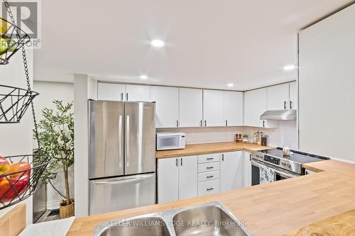 63 - 2530 Northampton Boulevard, Burlington, ON - Indoor Photo Showing Kitchen With Double Sink