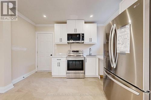 Bsmt - 802 Fairview Avenue, Pickering, ON - Indoor Photo Showing Kitchen With Stainless Steel Kitchen