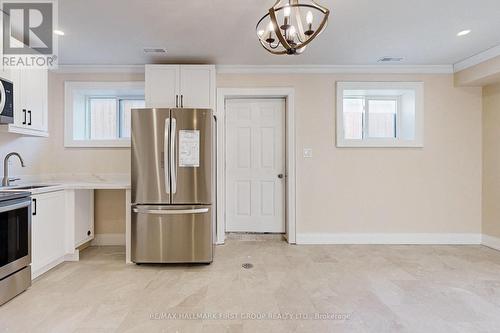 Bsmt - 802 Fairview Avenue, Pickering, ON - Indoor Photo Showing Kitchen With Stainless Steel Kitchen