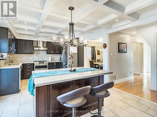 61 Keeble Crescent, Ajax, ON - Indoor Photo Showing Kitchen With Upgraded Kitchen