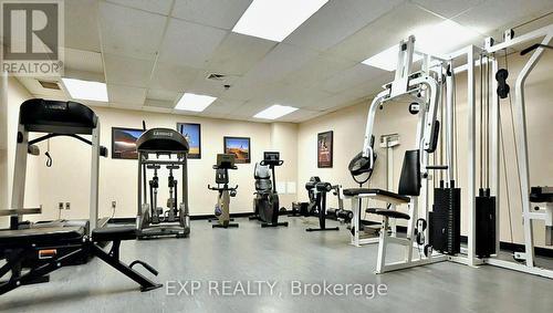 401 - 60 Inverlochy Boulevard, Markham, ON - Indoor Photo Showing Gym Room