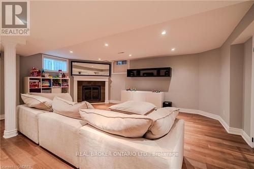 1621 Bayshire Drive, Oakville, ON - Indoor With Fireplace