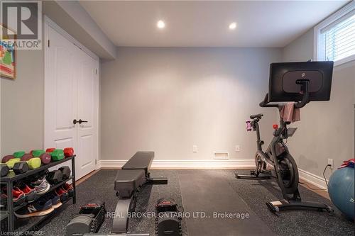 1621 Bayshire Drive, Oakville, ON - Indoor Photo Showing Gym Room