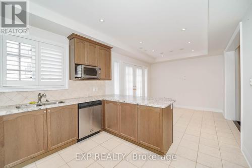 34 Bonnycastle Road, Markham, ON - Indoor Photo Showing Kitchen With Double Sink