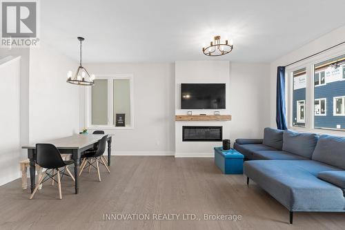 333 Trammel Road, Ottawa, ON - Indoor Photo Showing Living Room With Fireplace