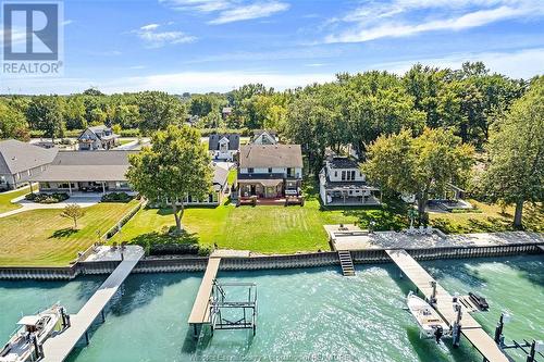 385 Lakeview Drive, Lakeshore, ON - Outdoor With In Ground Pool With View