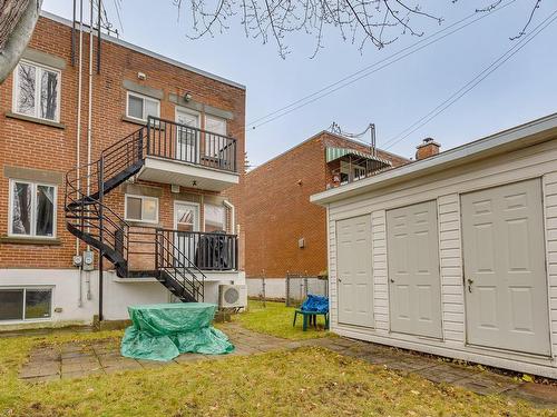 Backyard - 9029 Av. Henri-Julien, Montréal (Ahuntsic-Cartierville), QC - Outdoor With Exterior